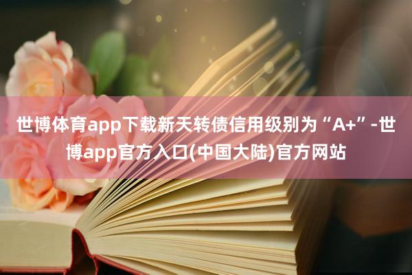 世博体育app下载新天转债信用级别为“A+”-世博app官方入口(中国大陆)官方网站